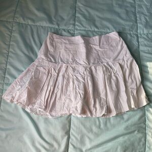 Urban Romantics white tennis skirt with built in shorts
